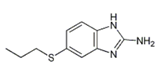Albendazole EP Impurity A ; Desmethoxycarbonyl Albendazole ;   5-(Propylsulphanyl)-1H-benzimidazol-2-amine | 80983-36-4