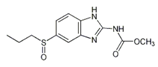 Albendazole EP Impurity B ; Albendazole Sulfoxide ; Methyl [5-(propylsulphinyl)-1Hbenzimidazol-2-yl]carbamate  |  54029-12-8