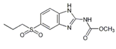 Albendazole EP Impurity C ; Albendazole Sulfone ; Methyl [5-(propylsulphonyl)-1Hbenzimidazol-2-yl]carbamate  |  75184-71-3