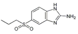 Albendazole  EP Impurity D ; Desmethoxycarbonyl Albendazole Sulfone ; 5-(Propylsulphonyl)-1Hbenzimidazol-2-amine  |  80983-34-2