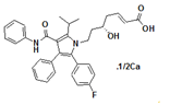 Atorvastatin 3-Deoxy-Hept-2-Enoic Acid (Calcium Salt);  (S,E)-7-[2-(4-Fluorophenyl)-5-isopropyl-3-phenyl-4-(phenylcarbamoyl)-1H- pyrrol-1-yl]-5-hydroxyhept-2-enoic acid Calcium salt ;  Atorvastatin Dehydro Acid Calcium Salt   |  1105067-93-3