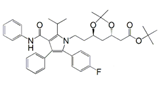 Atorvastatin EP Impurity I ;  Atorvastatin USP Related Compound I ;  Atorvastatin Acetonide t-Butyl Ester (L1) ;  (4R,6R)-6-[2-[2-(4-Fluorophenyl)-5-(1-methylethyl)-3-phenyl-4-[(phenylamino)carbonyl]-1H-pyrrol-1-yl]ethyl]-2,2-dimethyl-1,3-dioxane-4-acetic acid t-butyl ester  |  125971-95-1