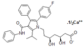Atorvastatin Impurity E (Calcium Salt) ;  Atorvastatin RC E ;  ent-Atorvastatin Calcium ;   (3S, 5S)-Atorvastatin Calcium ;  (3S,5S)-7-[3-(Phenylcarbamoyl)-5-(4-fluorophenyl)-2-isopropyl-4-phenyl-1H-pyrrol-1-yl]-3,5-dihydroxyheptanoic acid Calcium salt   |  501121-34-2  (Na) ,1105067-88-6(Ca)