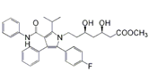 Atorvastatin Methyl Ester ;(3R,5R)-7-[3-(Phenylcarbamoyl)-5-(4-fluorophenyl)-2-isopropyl-4-phenyl-1H-pyrrol-1-yl]-3,5-dihydroxyheptanoic acid methyl ester  |  345891-62-5