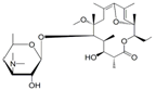 Clarithromycin EP Impurity K ; (1S,2R,5R,6S,7S,8R,9R,11Z)-2-Ethyl-6-hydroxy-9-methoxy-1,5,7,9,11,13-hexamethyl-8-[[3,4,6-trideoxy-3-(dimethylamino)-β-D-xylo-hexopyranosyl]oxy]-3,15-dioxabicyclo[10.2.1]pentadeca-11,13-dien-4-on | 127157-35-1
