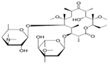 Clarithromycin EP Impurity F ;12-O-Methyl Clarithromycin ;  6,12-Di-O-methylerythromycin A |  128940-83-0