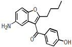 Dronedarone USP RC C ; Dronedarone USP Related Compound C ; (5-Amino-2-butylbenzofuran-3-yl)(4-hydroxyphenyl) methanone