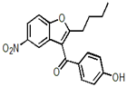 Dronedarone USP RC D ;Dronedarone USP Related Compound D ; (2-Butyl-5-nitrobenzofuran-3-yl)(4-hydroxyphenyl) methanone | 141645-16-1