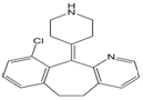 Desloratadine 8-Dechloro-10-Chloro Impurity ;  10-Chloro-6,11-dihydro-11-(4-piperidinylidene)-5H-benzo[5,6]cyclohepta[1,2-b]pyridine  |1346600-61-0 