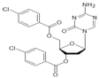 Decitabine USP RC B ; 4-Amino-1-[3,5-bis-O-(4-chlorobenzoyl)-2-deoxy-β-D-erythropentofuranosyl]- 1,3,5-triazin-2(1H)-one | 1034301-08-0 