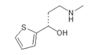 Duloxetine EP Impurity B ; (1S)-3-(Methylamino)-1-(thiophen-2-yl)propan-1-ol | 116539-55-0