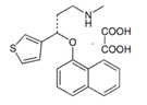 Duloxetine USP RC F ; Duloxetine 3-Thiophene Isomer ; (3S)-N-Methyl-3-(naphthalen-1-yloxy)-3-(thiophen-3-yl)propan-1-amine oxalate ;1104890-90-5