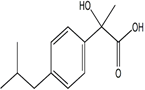 Ibuprofen EP Impurity M ; Ibuprofen BP Impurity M ; (2RS)-2-Hydroxy-2-[4-(2-Methylpropyl)phenyl]propanoic acid