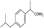 Ibuprofen EP Impurity C ;  (2RS)-2-[4-(2-Methylpropyl)phenyl]propanamide