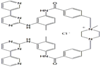 Imatinib EP Impurity D ; Imatinib Dimer ; 1-Methyl-1,4-bis[4-[(4-methyl-3-[[4-(pyridin-3-yl)pyrimidin-2-yl]amino] phenyl)carbamoyl]benzyl]piperazin-1-ium chloride