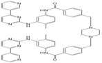 Imatinib bis Impurity ; 1,4-bis-[4-[4-Methyl-3-[[4-(pyridin-3-yl)pyrimidin-2- yl]amino]phenyl] carbamoyl] benzyl piperazine | 1365802-18-1