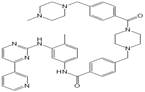 Imatinib DiPiperidine Impurity ; N-(4-Methyl-3-(4-(pyridin-3-yl)pyrimidin-2-ylamino) phenyl) -4-((4-(4-((4-methylpiperazin-1-yl)methyl)benzoyl) piperazin-1-yl) methyl)benzamide