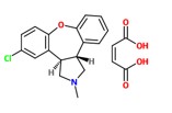 Asenapine Maleate; (3aRS,12bRS)-rel-5-Chloro-2,3,3a,12b-tetrahydro-2-methyl-1H-dibenz[2,3:6,7]oxepino[4,5-c]pyrrole maleate | 65576-45-6 | Asenapine Impurity