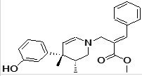 Alvimopan Impurity 5| (2)-methyl 2-(((3R,4S)-3,4-dihydro-4-(3-hydroxyphenyl)-3,4-dimethylpyridin-1(2H)-yl)methyl)-3-phenylacrylate | Alvimopan