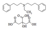 Alverine Citrate ; N-Ethyl-3-phenyl-N-(3-phenylpropyl)propan-1-amine citrate  | 150-59-4