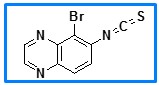 Brimonidine Related Impurity| 5-bromo-6-isothiocyanatoquinoxaline