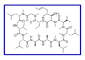 Cyclosporin H ;  5-(N-Methyl-D-valine)-cyclosporin A  |  83602-39-5