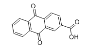 Anthraquinone-2-carboxylic acid  |  117-78-2