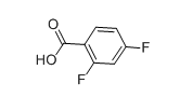2,4-Difluorobenzoic acid  |  1583-58-0