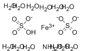 Ammonium iron(III) sulfate dodecahydrate  |  7783-83-7