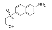 6-Hydroxyethylsulfonyl-2-naphthalamine  |  52218-35-6
