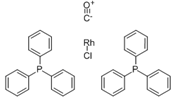 Carbonylbis(triphenylphosphine)rhodium(I) chloride  |  13938-94-8