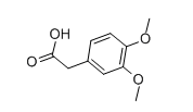 3,4-Dimethoxyphenylacetic acid  |  93-40-3