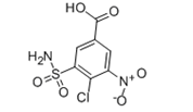 4-Chloro-3-nitro-5-sulphamoylbenzoic acid  |  22892-96-2