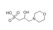 3-(N-Morpholino)-2-hydroxy-1-propanesulfonic acid  |  68399-77-9
