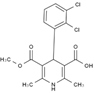 Clevidipine Butyrate Impurity A| 4-(2',3'-dichlorophenyl)-5-(Methoxycarbonyl)-2,6-diMethyl-1,4-dihydropyridine-3-carboxylic acid | 105580-45-8