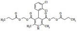 Clevidipine Butyrate Impurity C;  bis((butyryloxy)Methyl) 4-(2',3'-dichlorophenyl)-2,6-diMethyl-1,4-dihydropyridine-3,5-dicarboxylate |  253597-19-2
