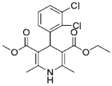 Clevidipine Butyrate Impurity E;  Felodipine ; 3-ethyl5-Methyl 4-(2',3'-dichlorophenyl)-2,6-diMethyl-1,4-dihydropyridine-3,5-dicarboxylate | 72509-76-3