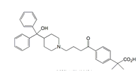 Fexofenadine EP Impurity A; Fexofenadine USP RC A ; Fexofenadinone ; 2-[4-[4-[4-(Hydroxydiphenylmethyl)piperidin-1-yl]butanoyl]phenyl]-2-methylpropanoic acid  | 76811-98-8