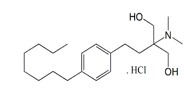 Fingolimod Dimethylamino Impurity|2-Dimethylamino-2-[2-(4-octylphenyl)ethyl]propane-1,3-diol HCl  | 1404433-87-9 (Base) | Fingolimode Impurity