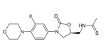 Linezolid Related Compound B ;ThioLinezolid (S)-N-{[3-(3-Fluoro-4-morpholinophenyl)-2-oxooxazolidin-5-yl]methyl} thioacetamide | Linezolid Impurity