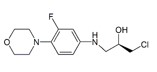 Linezolid Chlorohydrin Impurity; (S)-1-Chloro-3-((3-fluoro-4-morpholinophenyl)amino)propan-2-ol  | 1610690-08-8  | Linezolid Impurity