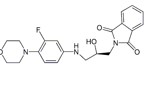 (R)-Linezolid Desacetamide Descarbonyl Phthalimide ;(R)-Linezolid Desacetyl Phthalimide Descarbonyl Impurity  2-[(2R)-3-[[3-Fluoro-4-(4-morpholinyl)phenyl]amino]-2-hydroxypropyl]-1H-isoindole-1,3(2H)-dione  N-(3-Phthalimido-2-(R)-hydroxypropyl)-3-fluoro-4-(morpholinyl)aniline  | 874340-08-6 | Linezolid Impurity
