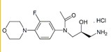 Linezolid Descarbonyl N-Desacetyl N-Acetyl Impurity ;  (S)-N-(3-Amino-2-hydroxypropyl)-N-(3-fluoro-4-(4-morpholinylphenyl) acetamide hydrochloride  | 1391068-25-9 (HCl salt) ; 333753-69-8 (base) | Linezolid Impurity
