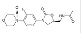 Linezolid N-Oxide  ; N-[[(5S)-3-[3-Fluoro-4-(4-morpholinyl)phenyl]-2-oxo-5-oxazolidinyl] methyl]acetamide N-oxide  | 189038-36-6 | Linezolid Impurity