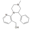 Mirtazapine EP Impurity B ; [2-[(2RS)-4-Methyl-2-phenylpiperazin-1-yl]pyridin-3-yl]methanol |