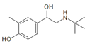 Salbutamol EP Impurity C ; Albuterol USP RC A ; Levalbuterol USP RC B ; Salbutamol Deshydroxy Impurity ; 4-[2-[(1,1-Dimethylethyl)amino]-1-hydroxyethyl]-2-methylphenol | 18910-68-4