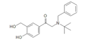 Salbutamol EP Impurity G ; N-Benzyl Salbutamone ; 1-(4-Hydroxy-3-hydroxymethylphenyl)-2-(tert-butylbenzylamino)ethanone | 64092-10-0 |  24085-08-3
