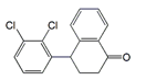 Sertraline 2,3-Dichloro Tetralone Racemate ; 4-(2,3-Dichlorophenyl)-3,4-dihydronaphthalen-1(2H)-one | 152448-80-1