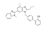 Telmisartan EP Impurity G| Telmisartan Cyano Analog| 2-Descarboxy-2-Cyano Telmisartan | 4'-[(1,4'-Dimethyl-2'-propyl[2,6'-bi-1H-benzimidazol]-1'-yl)methyl]-[1,1'-biphenyl]-2-carbonitrile | 144702-27-2