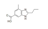 Telmisartan Benzimidazole Acid | 4-Methyl-2-propyl-6-benzimidazolecarboxylic acid  | 152628-03-0
